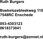 Ruth Burgers